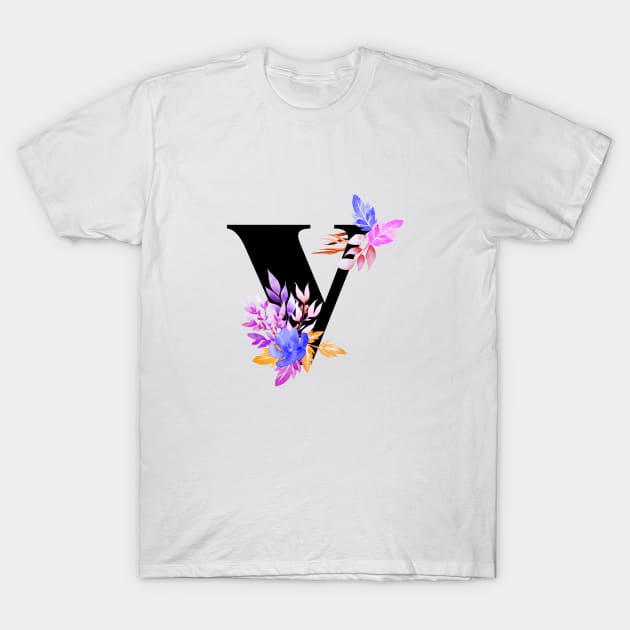 Capital letter V T-Shirt by amarsingha10